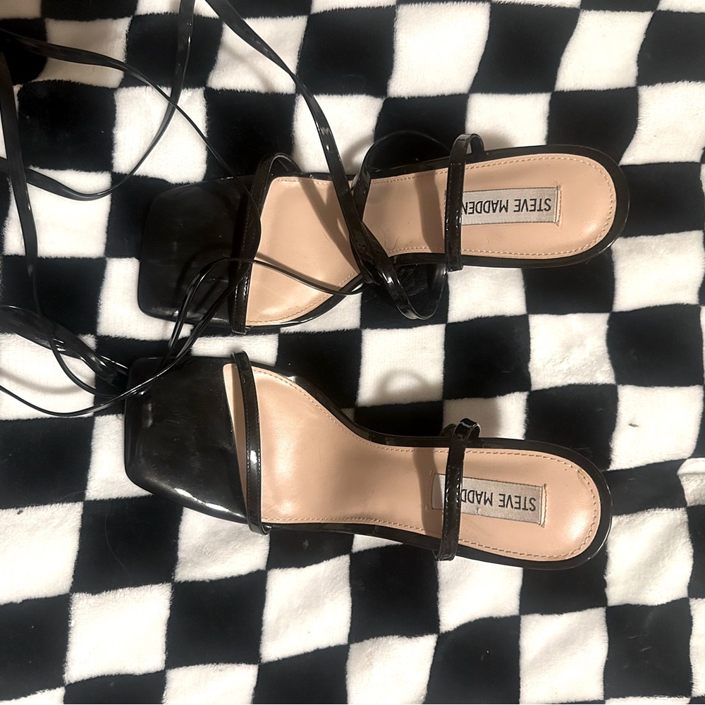 Steve Madden lace up heels size 10 women’s ( could fit a 9.5)